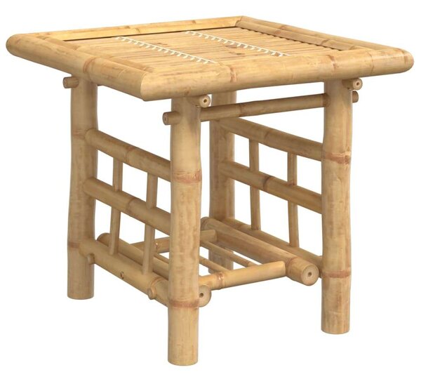 VidaXL bambusz kisasztal 45 x 45 x 45 cm