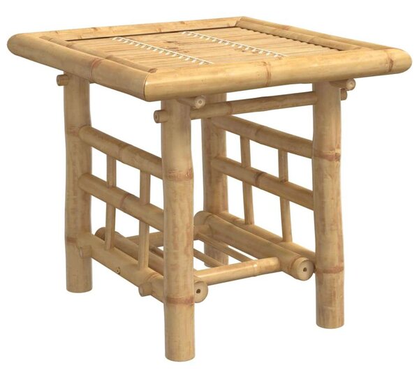 VidaXL bambusz kisasztal 45 x 45 x 45 cm