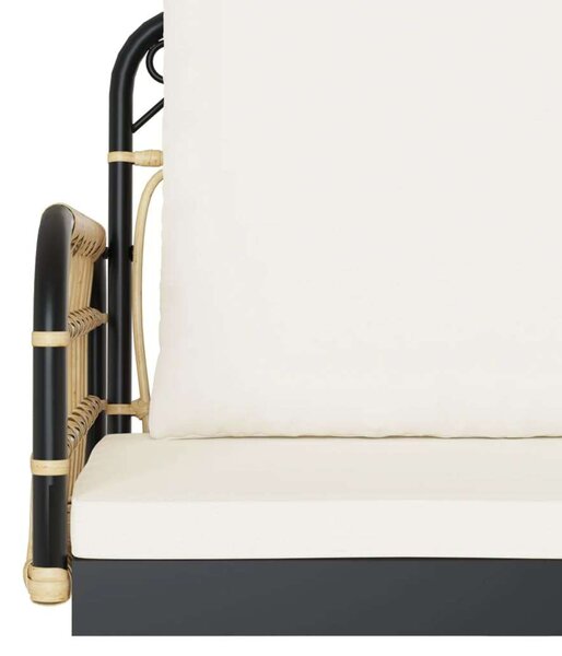 VidaXL Függőágy Hintapad - Polirattan és Acél - 105x58x38 cm
