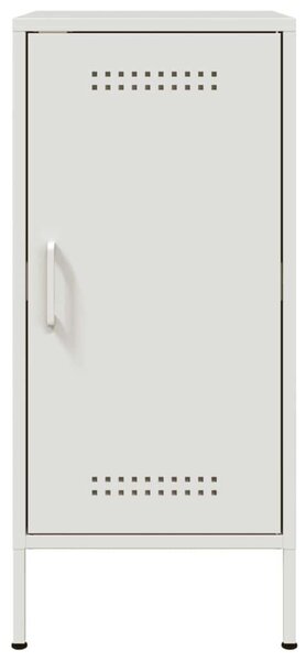 VidaXL Fém Tárolószekrény Szett - 2 db - Fehér - 36x39x79cm