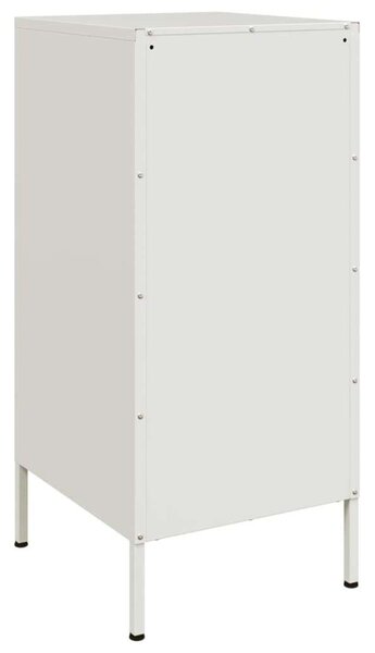 VidaXL Fém Tárolószekrény Szett - 2 db - Fehér - 36x39x79cm