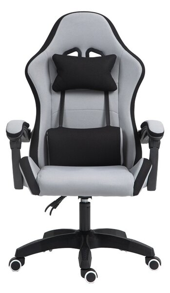 Gamer szék, Gline, Pako World, fekete, 60x59x118 cm