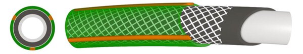 Evotools kerti tömlő, 1/2", megerősített, 50 m