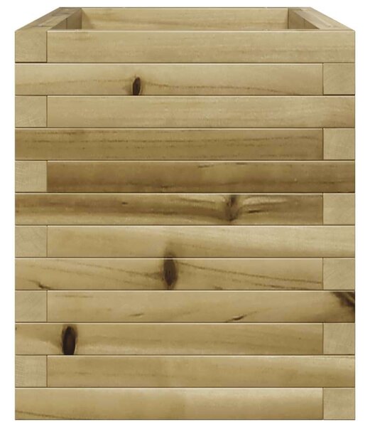 VidaXL Virágláda - Fenyőfa - 70x40x45,5 cm