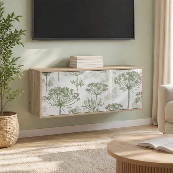 Falsítható TV Szekrény GOTHA 102 x 33 x 40 cm Sonoma Tölgy
