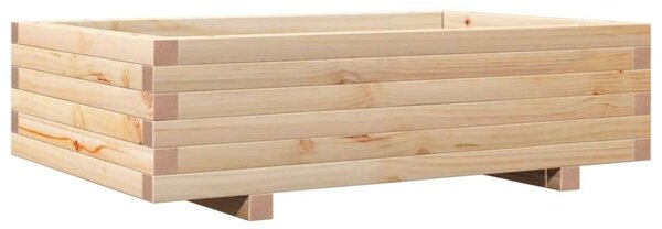 VidaXL Fenyőfa Virágláda - 90x60x26,5 cm