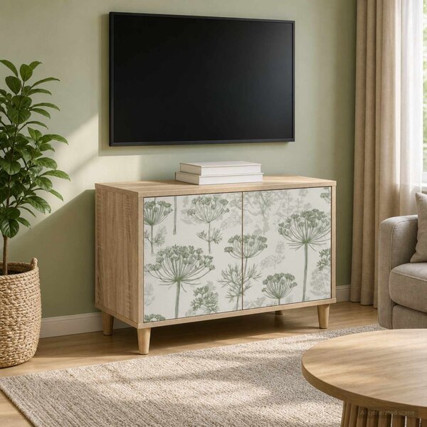 TV szekrény GOTHA 69 x 33 x 50 cm Sonoma Szerelt Fa