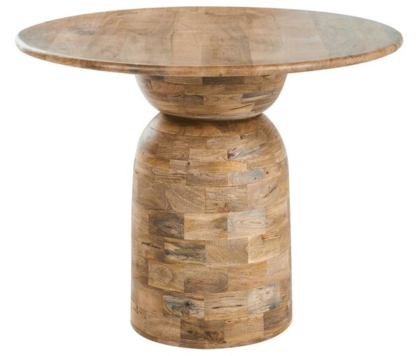 Étkezőasztal MURTLE Világosbarna 110 cm 110 cm Mangófa