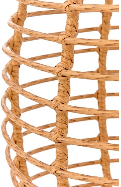 Barrel kerti asztal, rattan