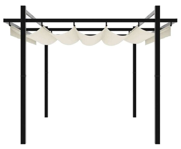 VidaXL Kerti Pavilon - Alumínium - 3x3 m