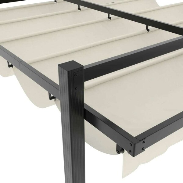 VidaXL Kerti Pavilon - Alumínium - 3x3 m