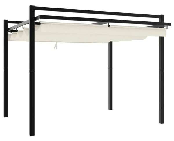 VidaXL Kerti Pavilon - Alumínium - 3x3 m
