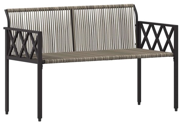 Kültéri padok 2 -Seater 116 x 56 x 75 cm polirattan