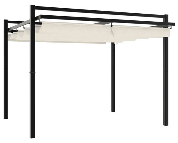 VidaXL Kerti Pavilon - Alumínium - 3x3 m