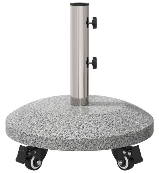 Granite ernyőtartó kerekekkel 4-5 cm átmérőjű oszlophoz 27.2 kg