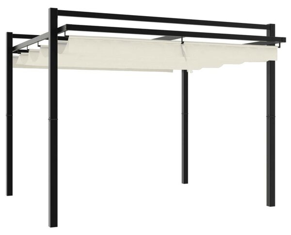 VidaXL Kerti Pavilon - Alumínium - 3x3 m