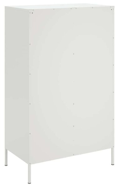 VidaXL fehér acél magasszekrény 68 x 39 x 113 cm