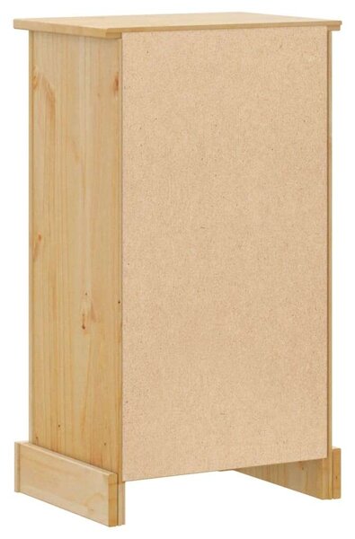 VidaXL Corona tömör fenyőfa fürdőszobaszekrény 45 x 33 x 80 cm