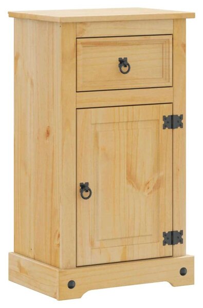 VidaXL Corona tömör fenyőfa fürdőszobaszekrény 45 x 33 x 80 cm