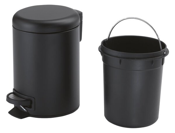 Gedy Gedy, POTTY Hulladékgyűjtő 5l, Soft Close, matt fekete, 330914