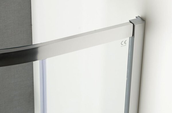 Gelco Gelco, AKCIÓS negyedkör alakú zuhanyparaván 900x900x1900mm, átlátszó üveg, AG4290