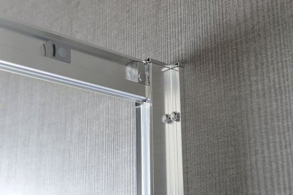 Gelco Gelco, AKCIÓS negyedkör alakú zuhanyparaván 900x900x1900mm, átlátszó üveg, AG4290