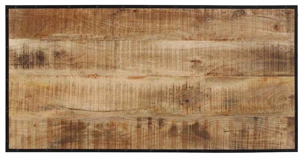 Tömör nyers mangófa bárasztal 110x55x107 cm