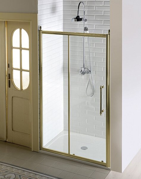 Gelco Gelco, ANTIK oldalfal 800mm, átlátszó üveg, bronz, világos árnyékoló, GQ5680CL