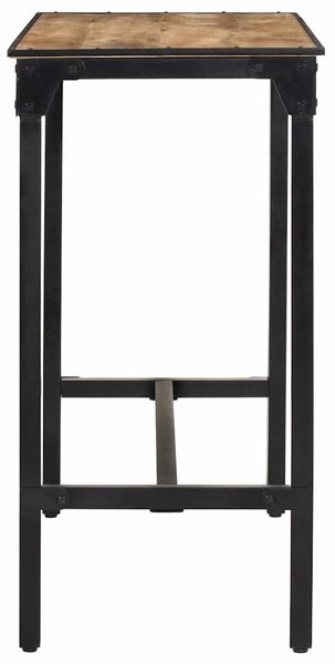 Tömör nyers mangófa bárasztal 110x55x107 cm