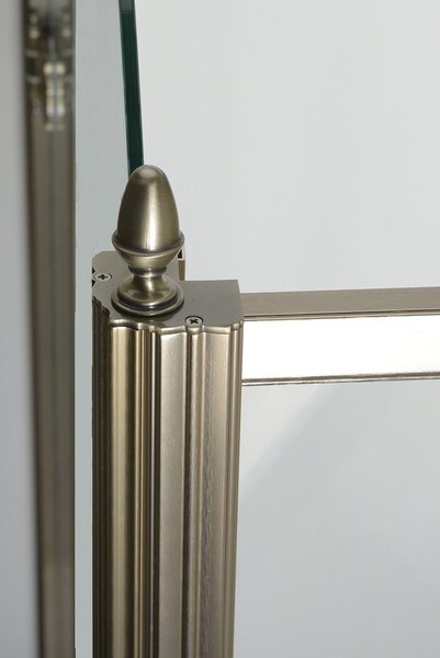Gelco Gelco, ANTIK oldalfal 800mm, átlátszó üveg, bronz, világos árnyékoló, GQ5680CL