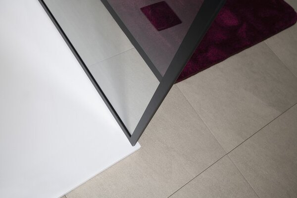 Gelco Gelco, CURE BLACK zuhanyparaván 700 mm, átlátszó üveg, CB70