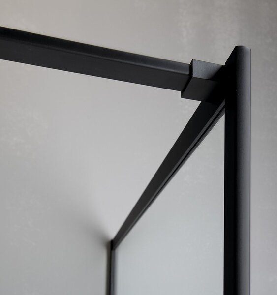Gelco Gelco, CURE BLACK zuhanyparaván 700 mm, átlátszó üveg, CB70