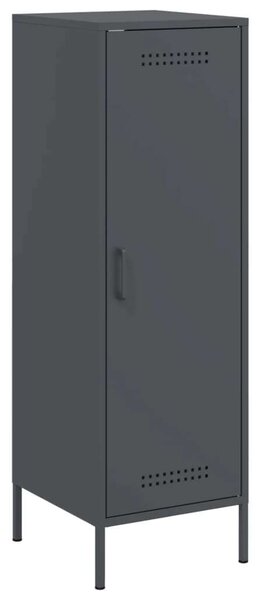 VidaXL antracitszürke acél magasszekrény 36 x 39 x 113 cm
