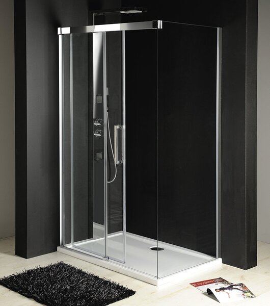 Gelco Gelco, Fondura téglalap alakú zuhanyparaván 1100x1000mm L / R változat, GF5011GF5001