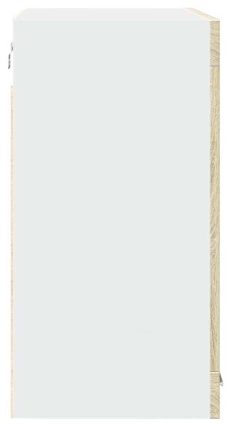 VidaXL Függő Szekrény - Sonoma Tölgy - 80x31x60 cm