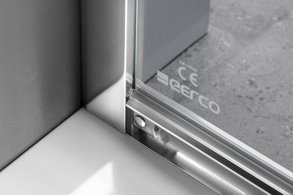 Gelco Gelco, SIGMA SIMPLY négyzet alakú zuhanyparaván 900x900 mm, sarokbejárat, átlátszó üveg, GS2190GS2190