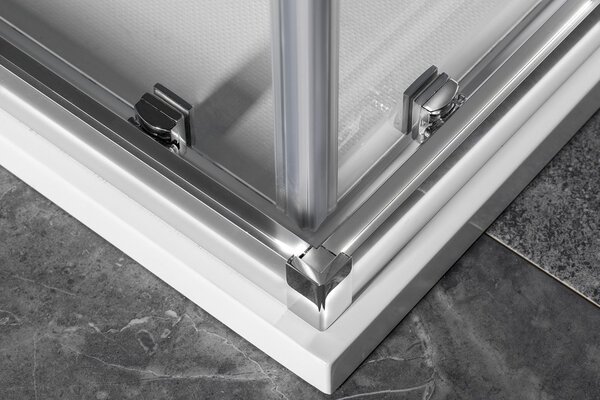 Gelco Gelco, SIGMA SIMPLY négyzet alakú zuhanyparaván 900x900 mm, sarokbejárat, átlátszó üveg, GS2190GS2190