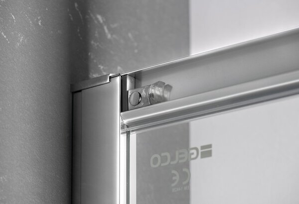 Gelco Gelco, SIGMA SIMPLY négyzet alakú zuhanyparaván 900x900 mm, sarokbejárat, átlátszó üveg, GS2190GS2190