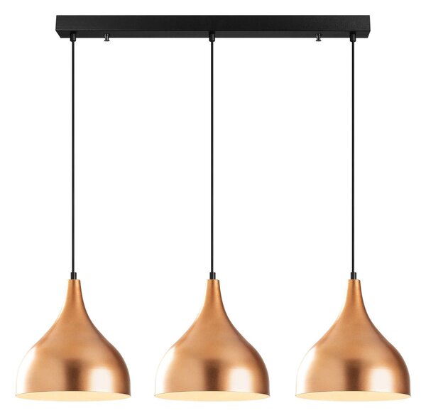 Sağlam copper 3 mennyezeti lámpa