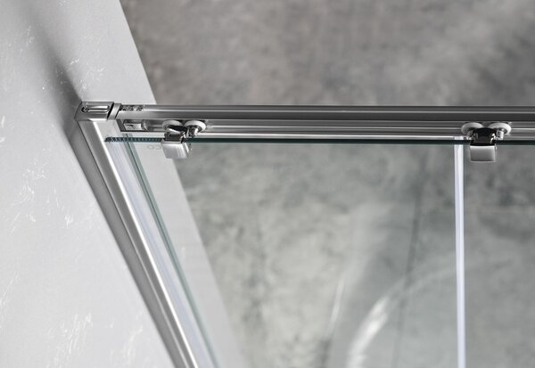 Gelco Gelco, SIGMA SIMPLY négyzet alakú zuhanyparaván 900x900 mm, sarokbejárat, átlátszó üveg, GS2190GS2190