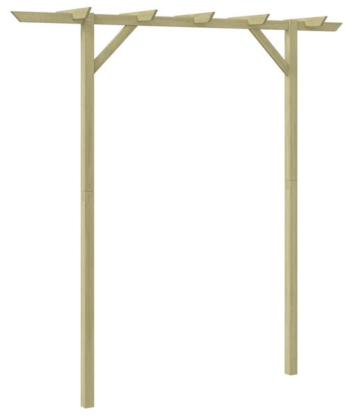 Fa kerti pergola 205 x 40 x 203 cm