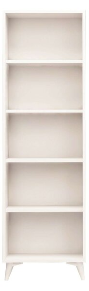 Potena fehér könyvespolc 50 x 162 x 25 cm