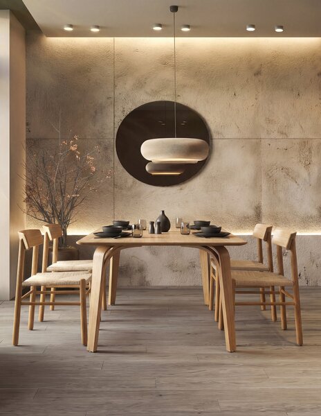 MAZZONI EXPORT LIAM Kraft Zsinór/váz Természetes Tölgy - FONOTT FA SZÉK NAPPALIBA ÉTKEZŐBE KONYHÁBA MODERN CLASSIC BOHO