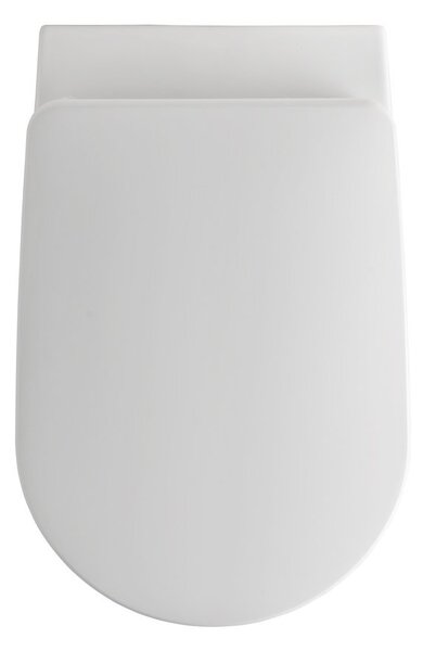Kerasan Kerasan, NOLITA wc ülőke, SLIM, Soft Close, fehér, 539101