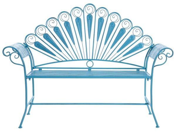 Kerti pad PAVIA 146 cm Fém Kék
