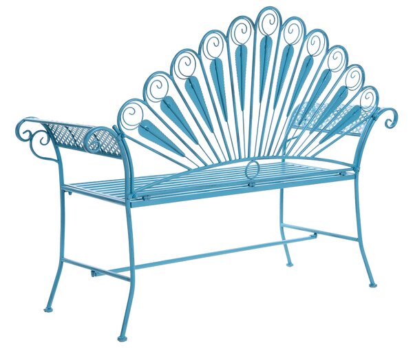 Kerti pad PAVIA 146 cm Fém Kék