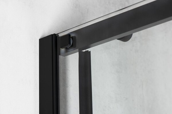 Polysan Polysan, ALTIS LINE BLACK téglalap alakú zuhanyparaván 1100x800 mm, bal / jobb változat, AL3912BAL5912B