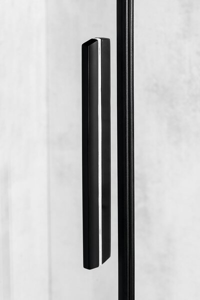 Polysan Polysan, ALTIS LINE BLACK téglalap alakú zuhanyparaván 900x800 mm, bal / jobb változat, sarokbejárat, AL1592BAL1582B