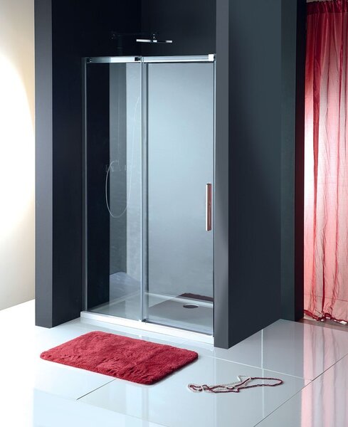 Polysan Polysan, ALTIS LINE BLACK téglalap alakú zuhanyparaván 900x800 mm, bal / jobb változat, sarokbejárat, AL1592BAL1582B