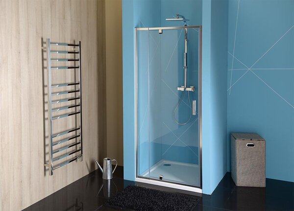 Polysan Polysan, EASY zuhany sarok, három fal 1100x800mm, bal/jobb változat, téglaüveg, EL1138EL3238EL3238